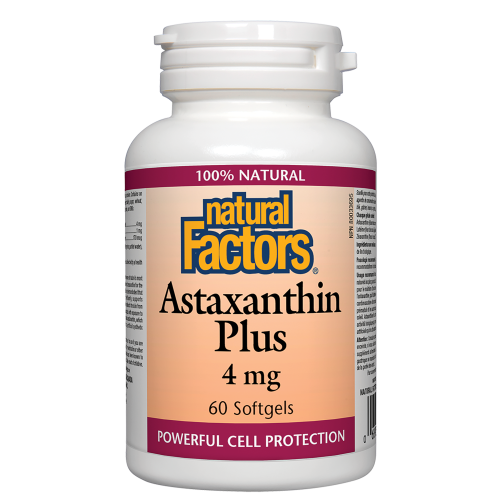 Astaxanthin Plus 4 mg 60 Softgels