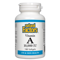 Vitamin A 10,000 IU 180 Softgels