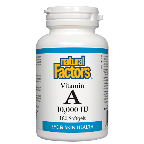 Vitamin A 10,000 IU 180 Softgels