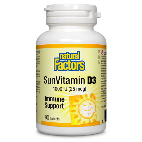 SunVitamin D3 1000 IU 90 Tablets