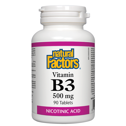Vitamin B3 500 mg 90 Tablets