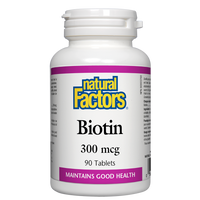 Biotin 300 mcg 90 Tablets