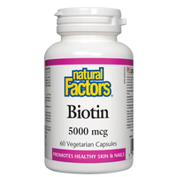 Biotin 5000 mcg 60 Vegetarian Capsules