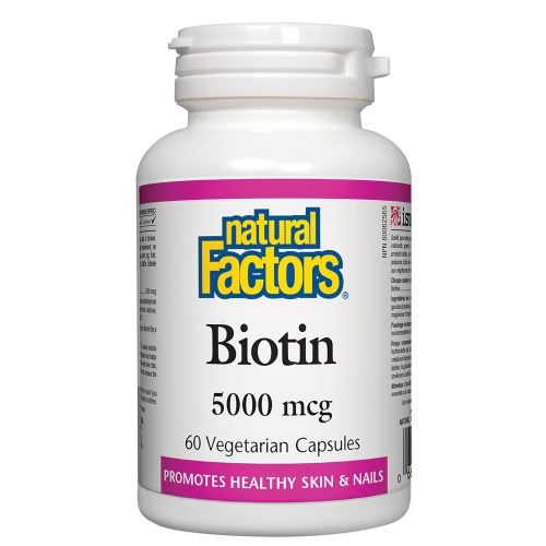 Biotin 5000 mcg 60 Vegetarian Capsules