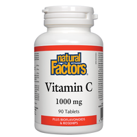 Vitamin C plus Bioflavonoids & Rosehips 1000 mg 90 Tablets