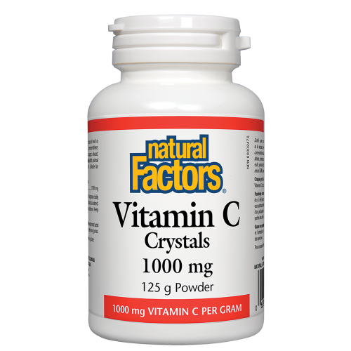 Vitamin C Crystals 1000 mg 125 g Powder