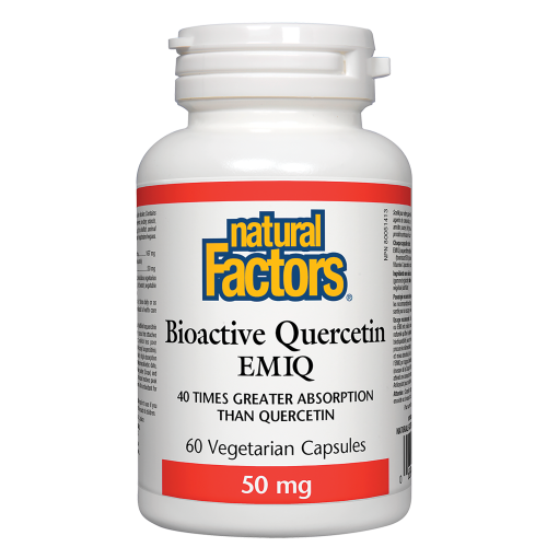 Bioactive Quercetin EMIQ 50 mg 60 Vegetarian Capsules