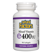 Mixed Vitamin E Natural Source 400 IU 90 Softgels