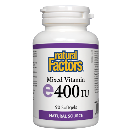 Mixed Vitamin E Natural Source 400 IU 90 Softgels
