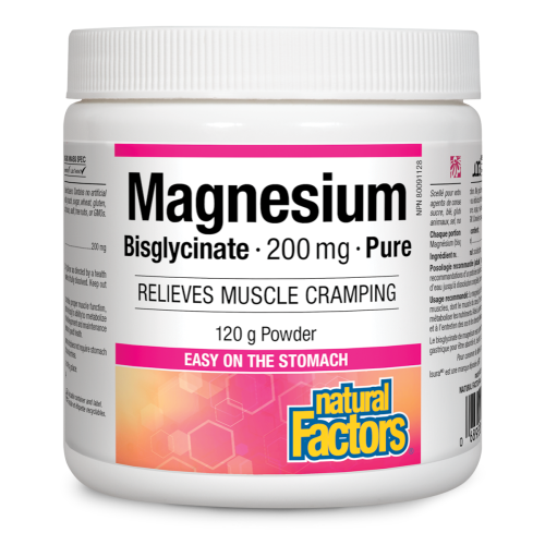 Magnesium Bisglycinate Pure 200 mg 120 g Powder