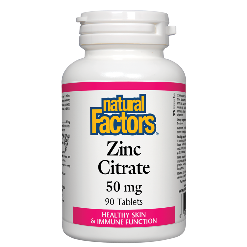 Zinc Citrate 50 mg 90 Tablets