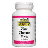 Zinc Chelate 25 mg 90 Tablets