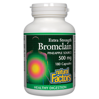 Bromelain Extra Strength Pineapple Source 500 mg 180 Capsules
