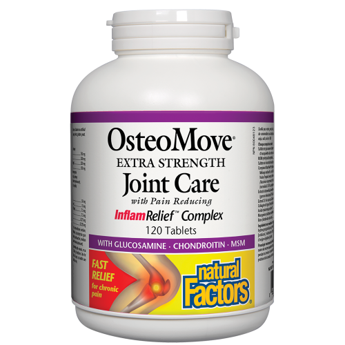 Natural Factors OsteoMove® Joint Care  Extra Strength    120 Tablets
