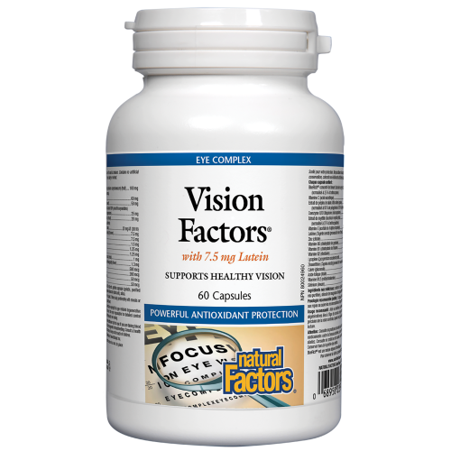 Natural Factors Vision Factors® with 7.5 mg Lutein   60 Capsules