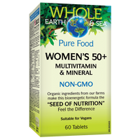 Whole Earth & Sea® Women’s 50+ Multivitamin & Mineral   60 Tablets