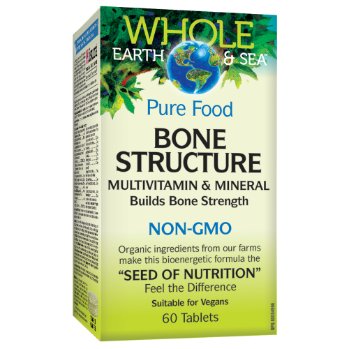 Whole Earth & Sea® Bone Structure Multivitamin & Mineral   60 Tablets