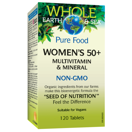 Whole Earth & Sea® Women’s 50+ Multivitamin & Mineral   120 Tablets