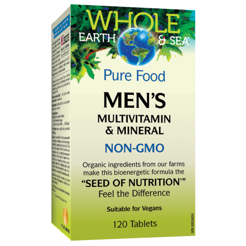 Whole Earth & Sea® Men's Multivitamin & Mineral   120 Tablets