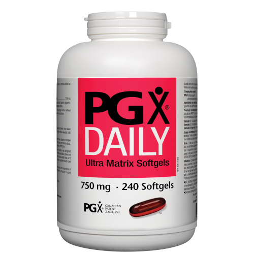 Natural Factors PGX® Daily Ultra Matrix Softgels  750 mg  240 Softgels
