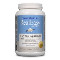 Natural Factors RealEasy™ with PGX®   Whey Meal Replacement     870 g Powder Vanilla