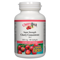 Natural Factors CherryRich® Super Strength Cherry Concentrate  500 mg  90 Softgels