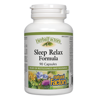 Natural Factors Sleep Relax Formula   90 Capsules