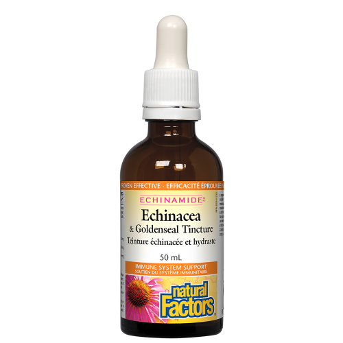 Natural Factors Echinacea & Goldenseal   50 mL Tincture