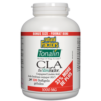 Natural Factors CLA Tonalin®  The SlimFactor®   1000 mg  120 Softgels