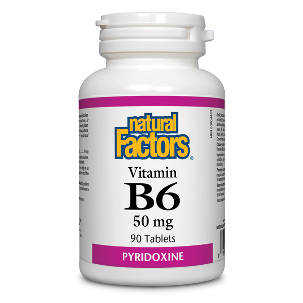 Vitamin B6 50 mg 90 Tablets